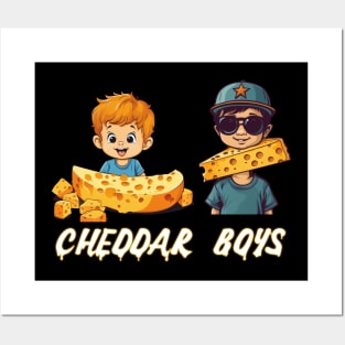 funny cheddar boys Posters and Art